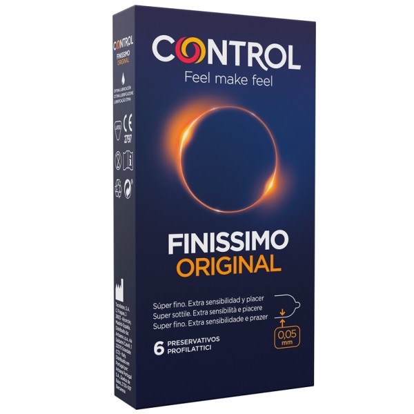 Control Finissimo Original 6 Profilattici