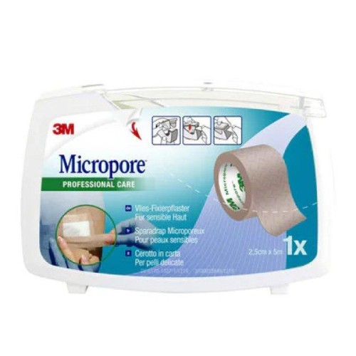 MICROPORE SURG TT M5X25MM D 3M