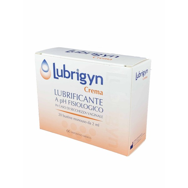 Lubrigyn Crema Vaginale 20 Bustine Monouso da 2ml