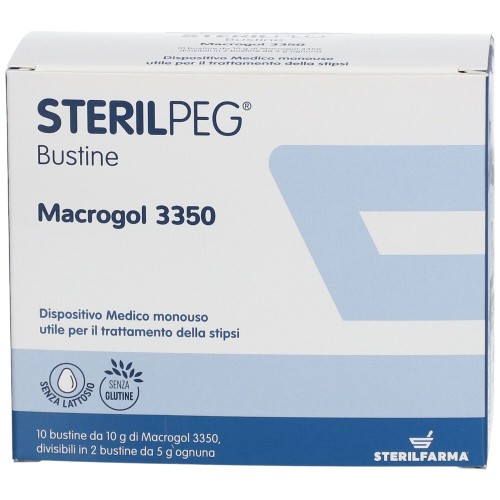 Sterilpeg Macrogol 3350 10 Bustine