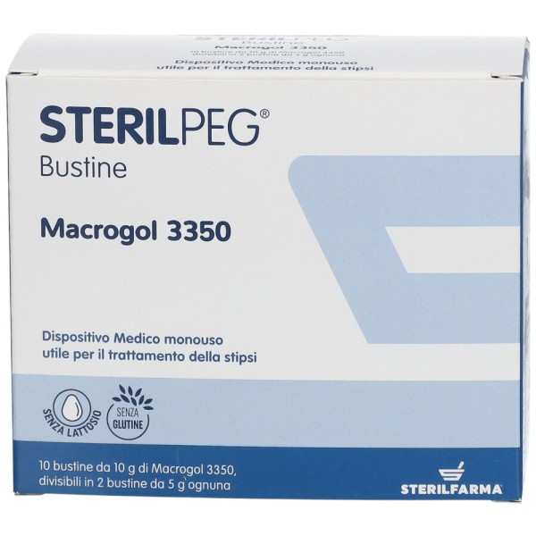 Sterilpeg Macrogol 3350 10 Bustine