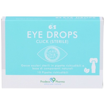 GSE Eye Drops Click Gocce Oculari 10 Pipette