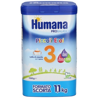 Humana 3 Piccoli Eroi PROBALANCE Latte in Polvere 1100g