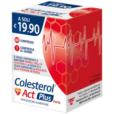 Colesterol Act Plus Forte 60 Compresse