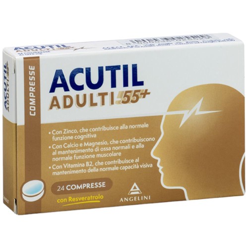 Acutil Adulti 55+ 24 Compresse