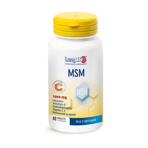 LongLife MSM 1000mg 60 TAVOLETTE