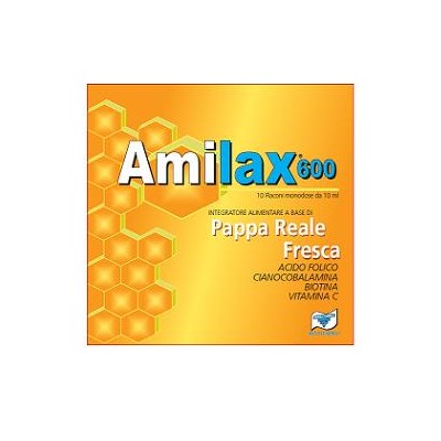Amilax 600 10 flaconi monodose da 10 ml
