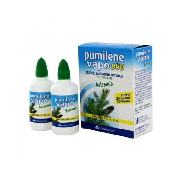 Pumilene Vapo Duo con Diffusore 2 Flaconi da 40 ml