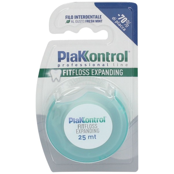PlakControl FitFloss Filo Interdentale 25 mt