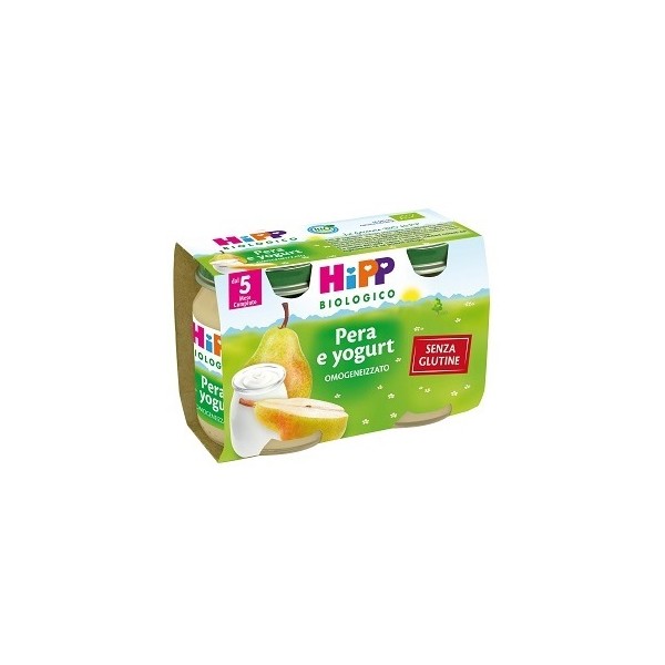 OMO HIPP Bio Pera/Yog.2x125g