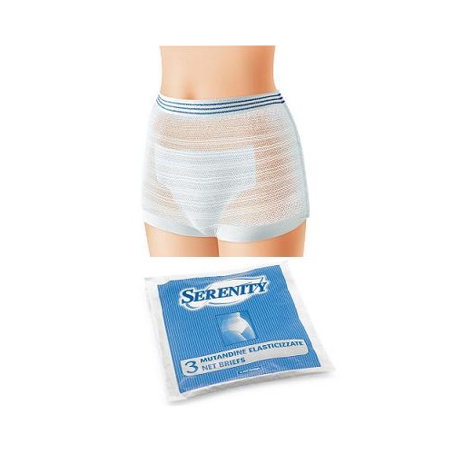 SERENITY MUTANDINA RETE XXL 3P