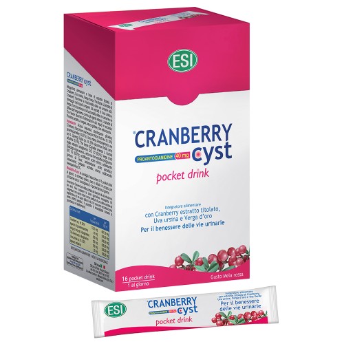 CRANBERRY Cyst 16 pocket drink