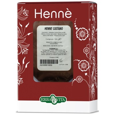 Hennè Castano Colorante Capelli 100g