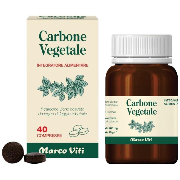 Carbone Vegetale 40 Compresse