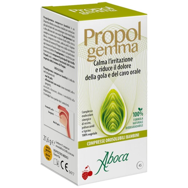 Propolgemma Bambini 45 Compresse Orosolubili