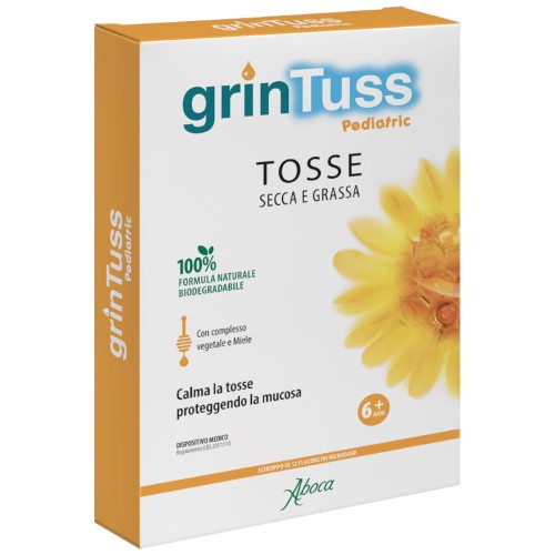 grinTuss Pediatric Sciroppo 12 Flaconcini