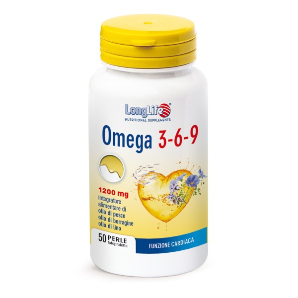 LongLife Omega 3-6-9 1200mg 50 PERLE