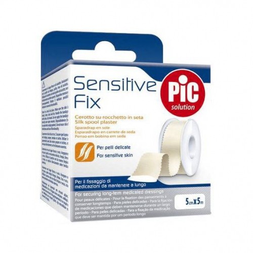 PiC Solution Sensitive Fix Cerotto Rocchetto in Seta 2,5cm x 5m