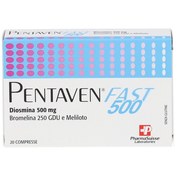 Pentaven Fast 500 20 Compresse
