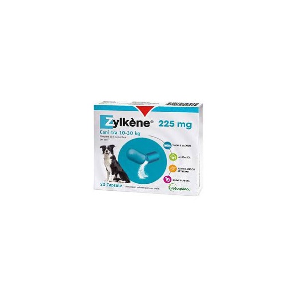 ZYLKENE Cani e Gatti 225mg 20 Capsule
