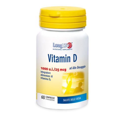 LongLife Vitamin D 1000 u.i. 60 COMPRESSE