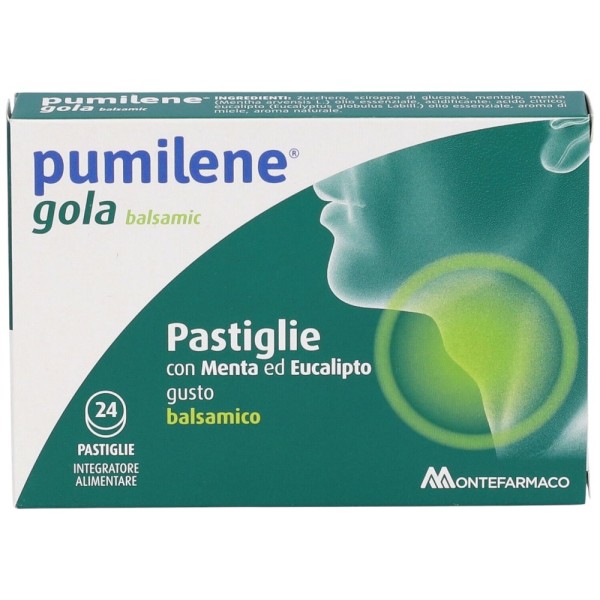 Pumilene Gola Miele Balsamic 24 Pastiglie