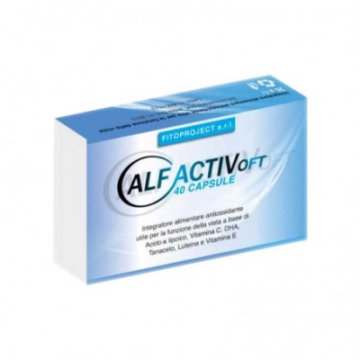 Fitoproject Alfactiv Oft Integratore Alimentare 40 Capsule