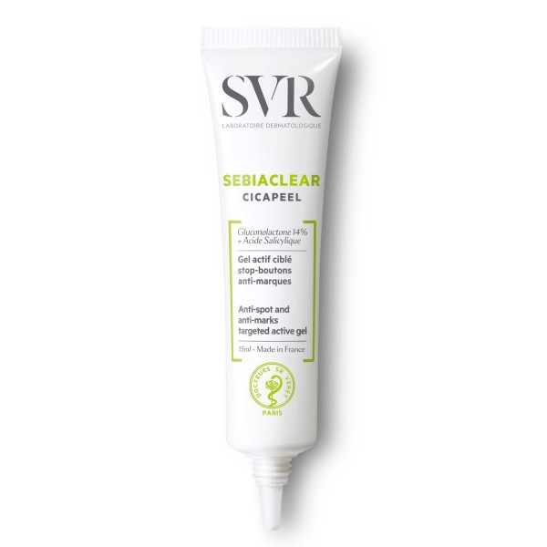 Sebiaclear Cicapeel Gel Attivo Anti-Imperfezioni per Pelle Acneica 15ml