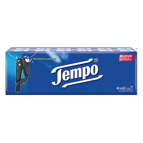 Tempo Fazzoletti 12 Pacchetti