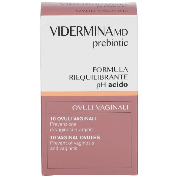 Vidermina MD Prebiotic 10 Ovuli Vaginali