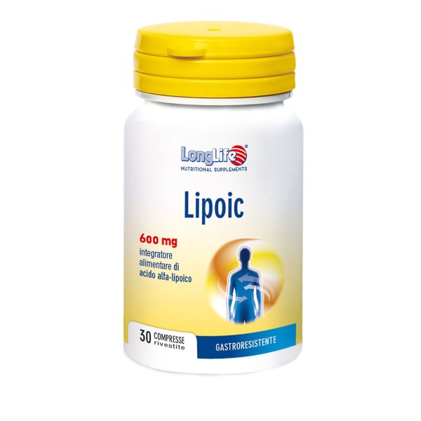 LongLife Lipoic 600mg 30 COMPRESSE