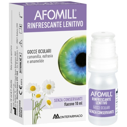 Afomill Rinfrescante Lenitivo Gocce Oculari 10ml