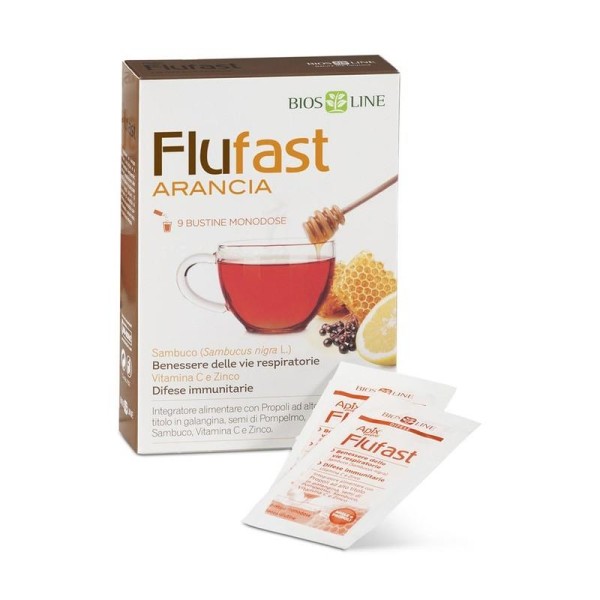 Flufast Respiro Arancia 9 Bustine