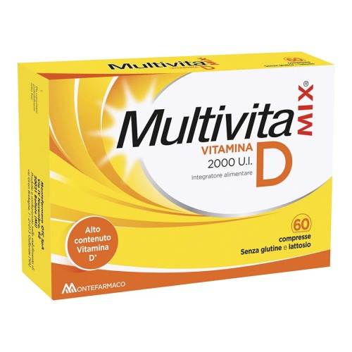 MultivitaMix Vitamina D 2000 U.I. 60 Compresse