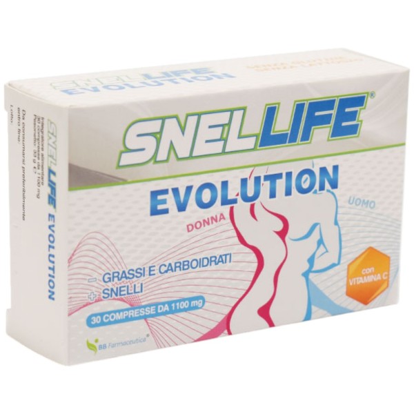 Snellife Evolution Brucia Grassi Donna Uomo 30 Compresse