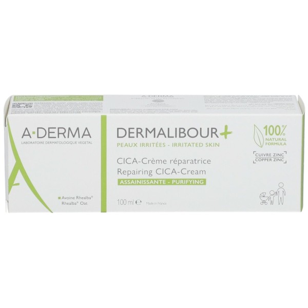 A-Derma Dermalibour+ Cica-Crema Ristrutturante Purificante 100 ml