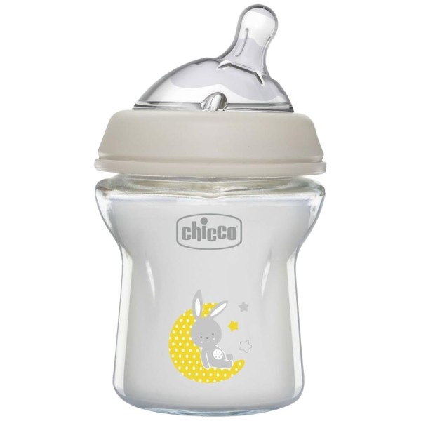 Chicco NaturalFeeling Biberon Vetro Chicco 0M+ 150ml Flusso Lento