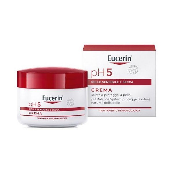 Eucerin pH5 Crema Pelle Sensibile e Secca 75ml