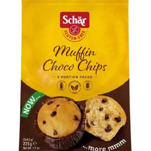 SCHAR Muffin Choco Chips 225g