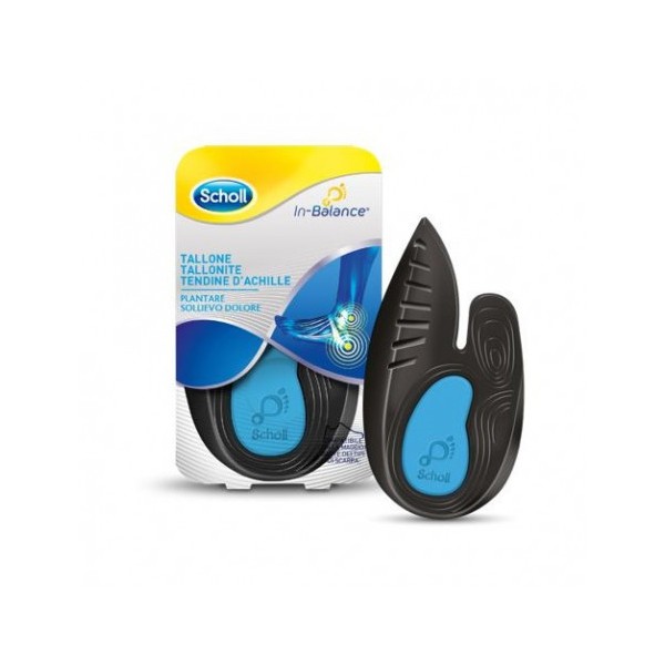 Scholl PLANTARE TALLONE Sollievo Dolore Taglia S 2 Pezzi