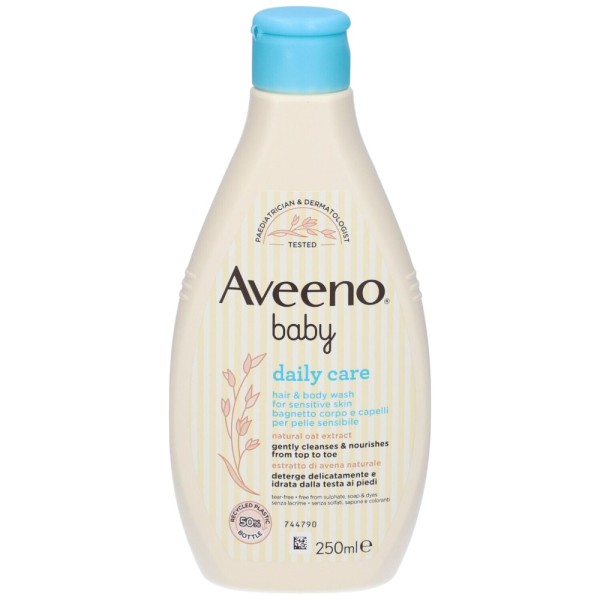 Aveeno Baby Daily Care Bagnetto Corpo e Capelli 250ml