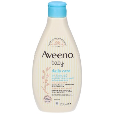 Aveeno Baby Daily Care Bagnetto Corpo e Capelli 250ml
