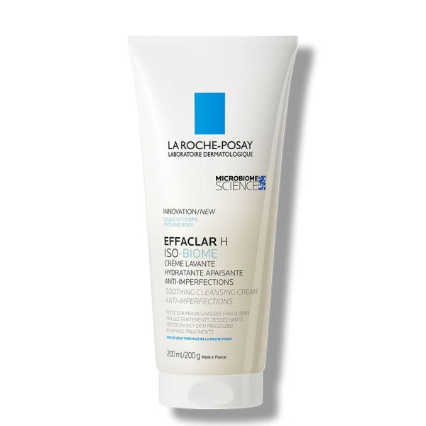 Effaclar H Iso Biome Crema Lavante Detergente Lenitivo 200ml