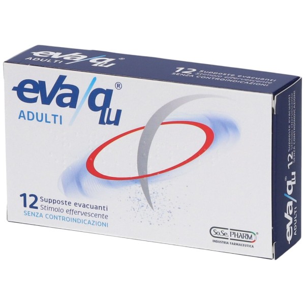 Eva/qu 12 Supposte Evacuanti