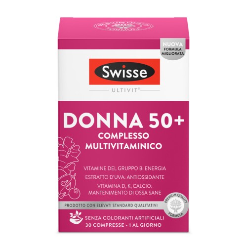 Swisse Donna 50+ Complesso Multivitaminico 30 Compresse