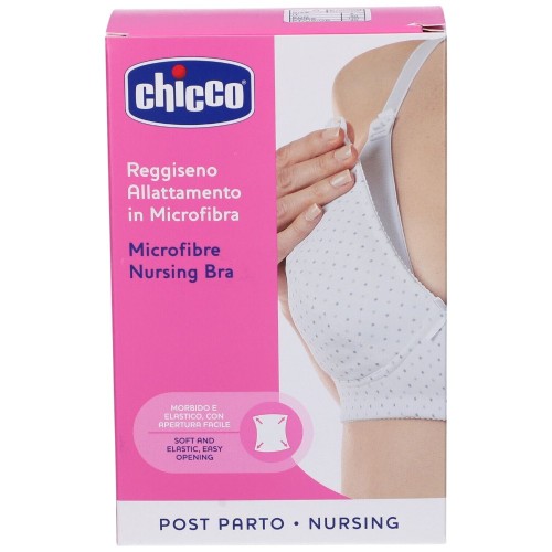 Chicco Reggiseno Allattamento in Microfibra Bianco 3C