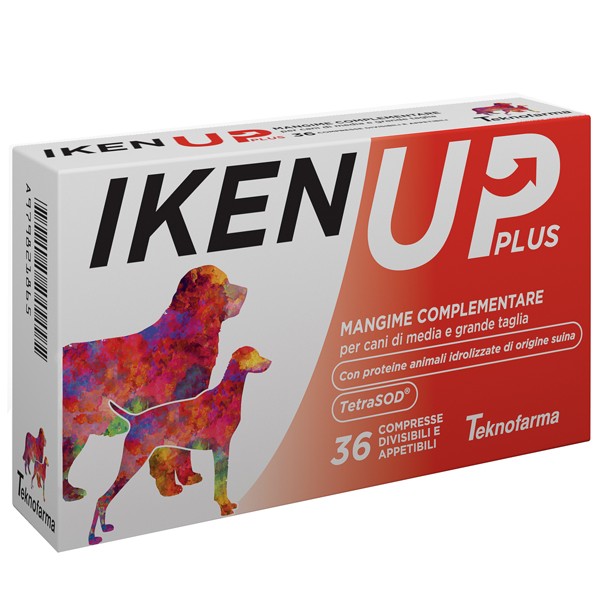 IKEN UP PLUS CANI M/G TAG 36CPR