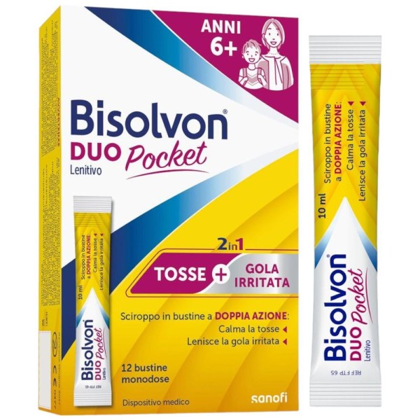 Bisolvon Duo Pocket Lenitivo12 Bustine Monodose