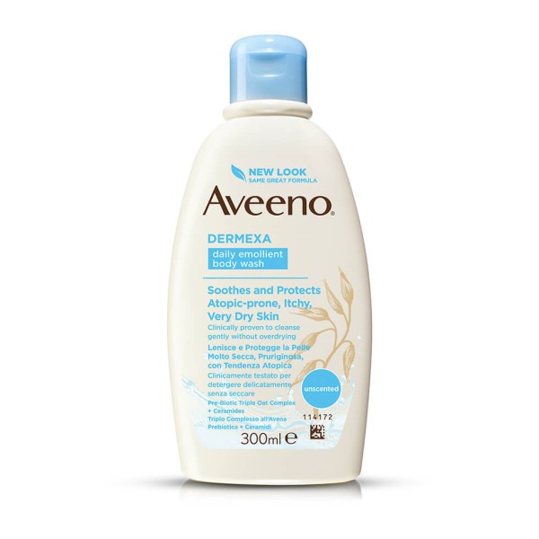 Aveeno Dermexa Bagno-Doccia Emolliente 300ml