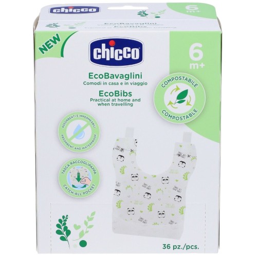 Chicco 36 EcoBavaglini Compostabili